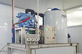 山東日照，日產5噸片冰機，用于海鮮水產加工