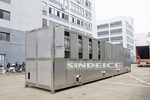 東南亞制冰廠，日產20噸方冰機